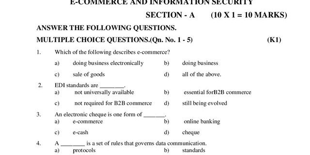 Cover: 19UCO621 – E-Commerce and Information Security