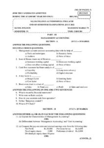 Cover of 19UCF619 – Management Accounting