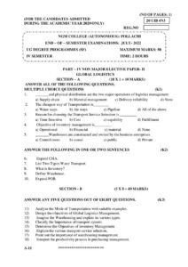 Cover of 20UIB4N3 – Global Logistics