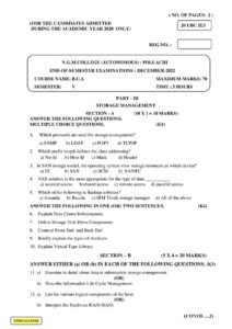Cover of 20UBC5E3 – Storage Management