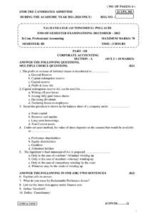Cover of 21UPA305 – Corporate Accounting