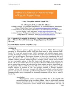 Cover of Users Perception towards Google Pay