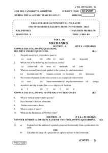 Cover of 21UPS507 – Mechanics