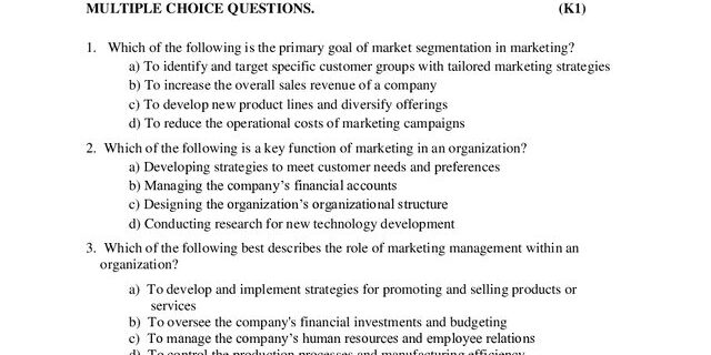 Cover: 23UBM306 – Marketing