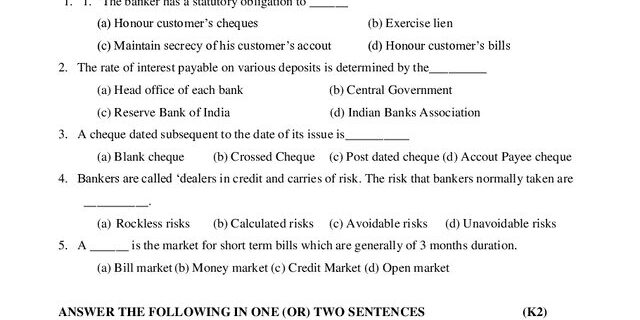 Cover: 22UBP514 – Banking Process for Business