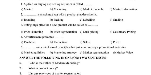 Cover: 23UEC307 – Modern Marketing