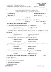 Cover of 24UBP203 – Higher Financial Accounting