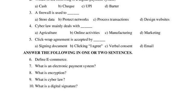 Cover: 25UBI2S1 – E-Commerce and Its Applications