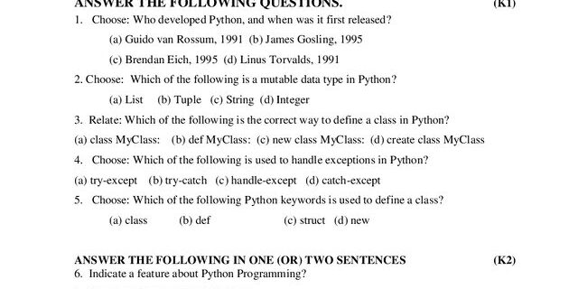 Cover: 24UCT411 – Python Programming