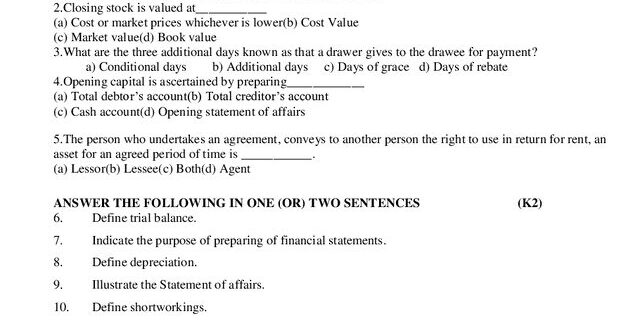 Cover: 25UCI101 – Financial Accounting