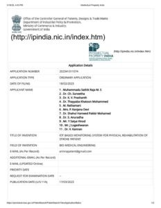 Cover of IoT Based Monitoring System for Physical Rehabilitation of Stroke Patient
