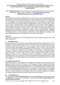 Cover of Psychological Dimensions and Patient Challenges in Early Lung Cancer Detection Using AI-Based Segmentation on Chest Radiographs