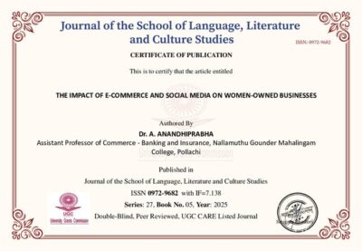 Cover of The impact of e-commerce and social media on women-owned